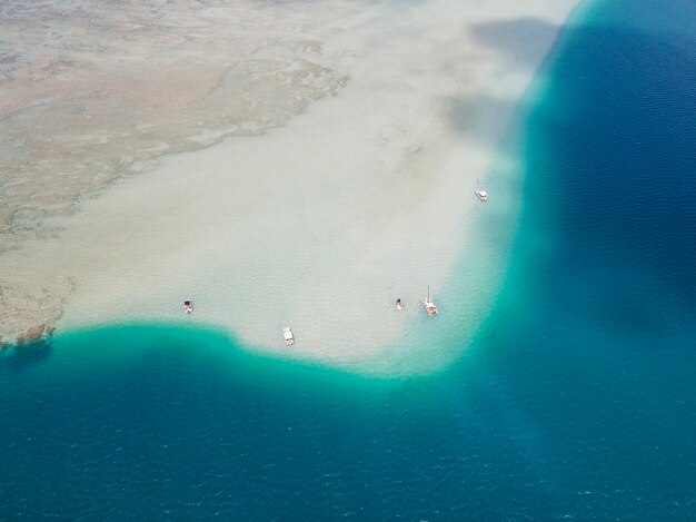 Impresionante paisaje de hawái con la playa