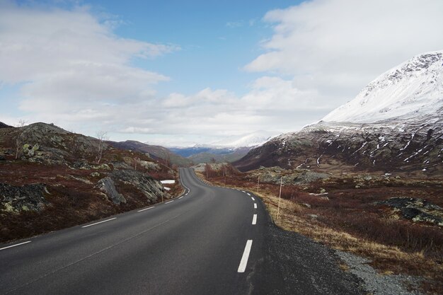 Impresionante paisaje de Noruega