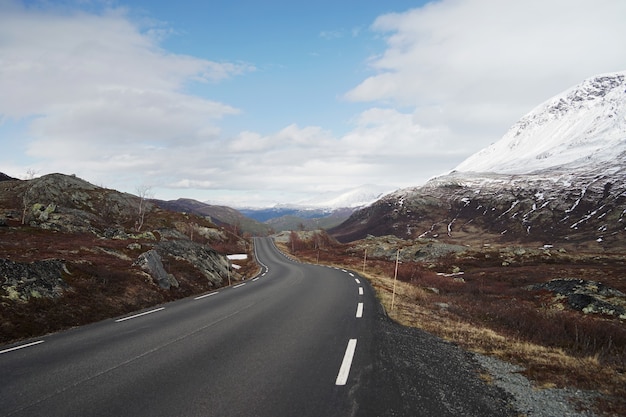 Impresionante paisaje de Noruega