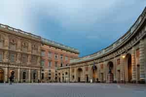 Foto gratuita increíble foto de los edificios y la arquitectura única de gamla stan, estocolmo, suecia