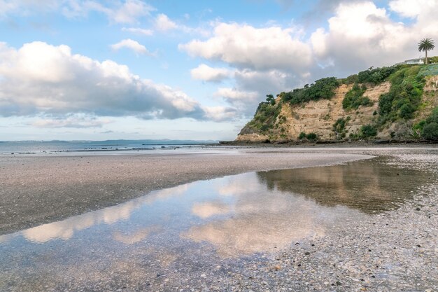 Increíble foto de una hermosa playa de arena