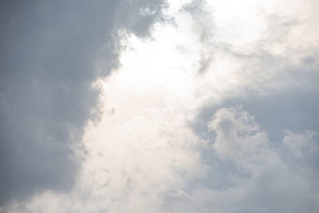 Increíble hermoso cielo con nubes