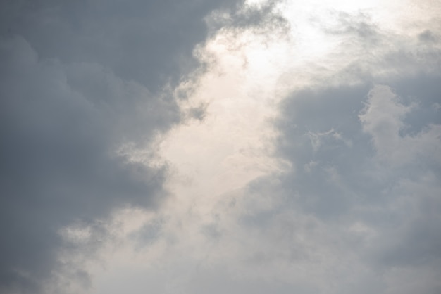 Increíble hermoso cielo con nubes