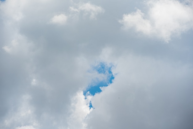 Increíble hermoso cielo con nubes