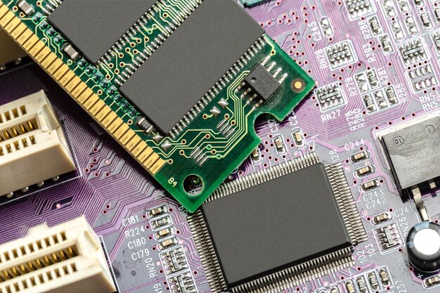 Industria de chips, tecnología y electrónica