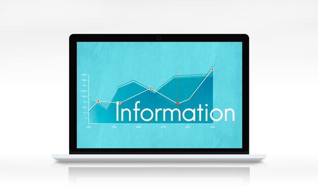 Informe gráfico de líneas de negocio corporativo