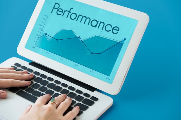 Informe gráfico de líneas de negocio corporativo