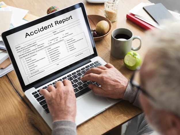 Informe de información sobre lesiones por accidente Salud