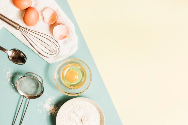 Ingredientes de tarta