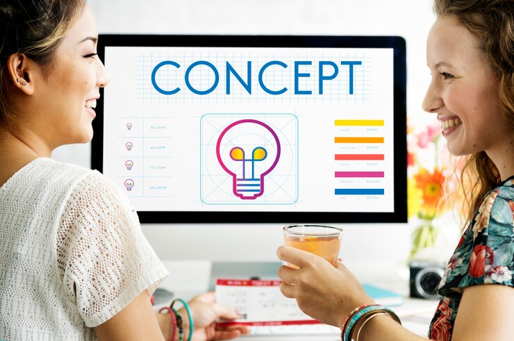 Foto gratuito innovación de marca creative inspire concept