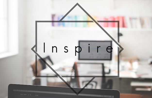 Foto gratuita inspirar aspiración innovar motivación concepto de imaginación