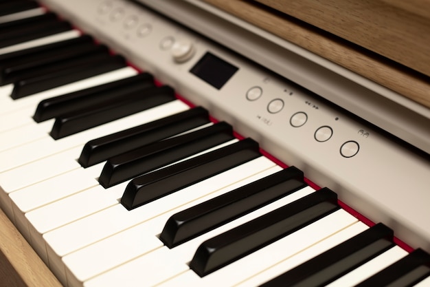 Instrumento musical en la tienda.