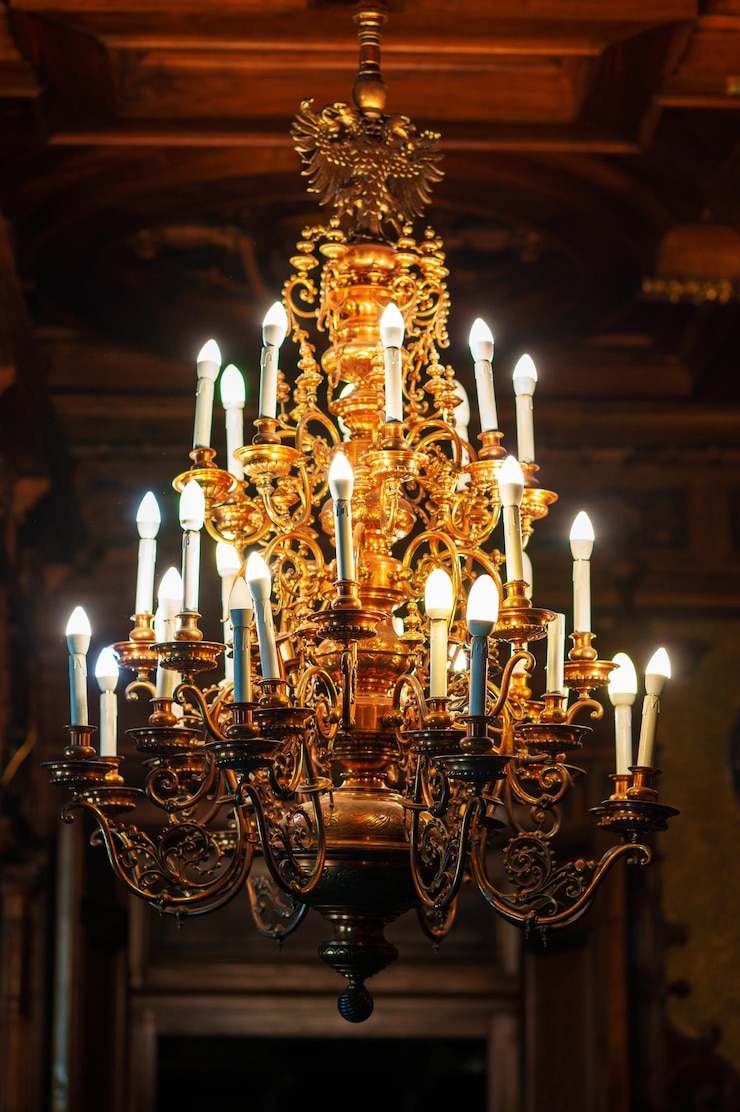 Foto gratuito interior del castillo de peles en rumania