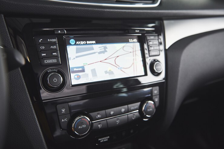 Foto gratuito el interior de un coche de lujo