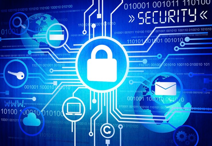 Photo Gratis internet security system