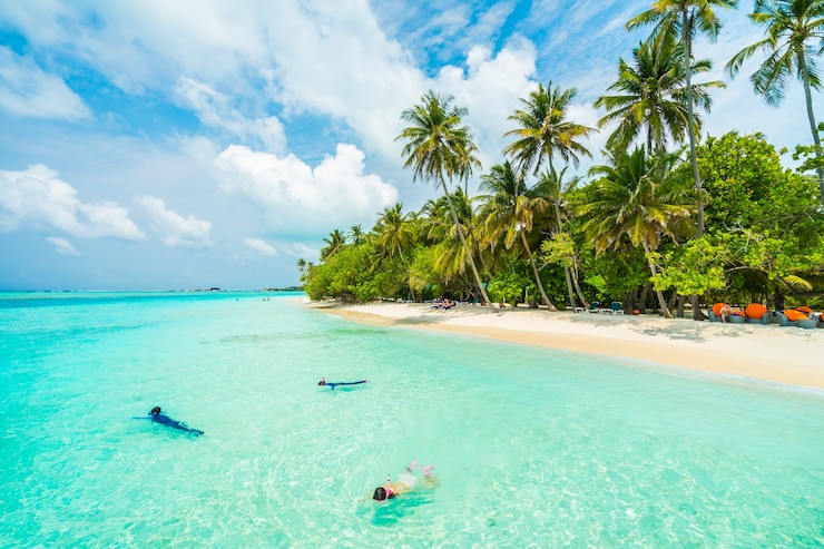 Foto gratuito isla de maldives