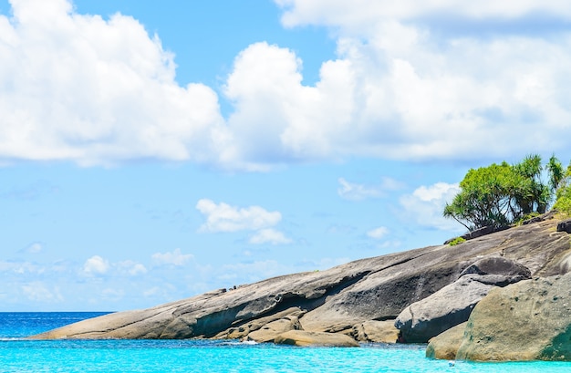 Foto gratuita isla de similan