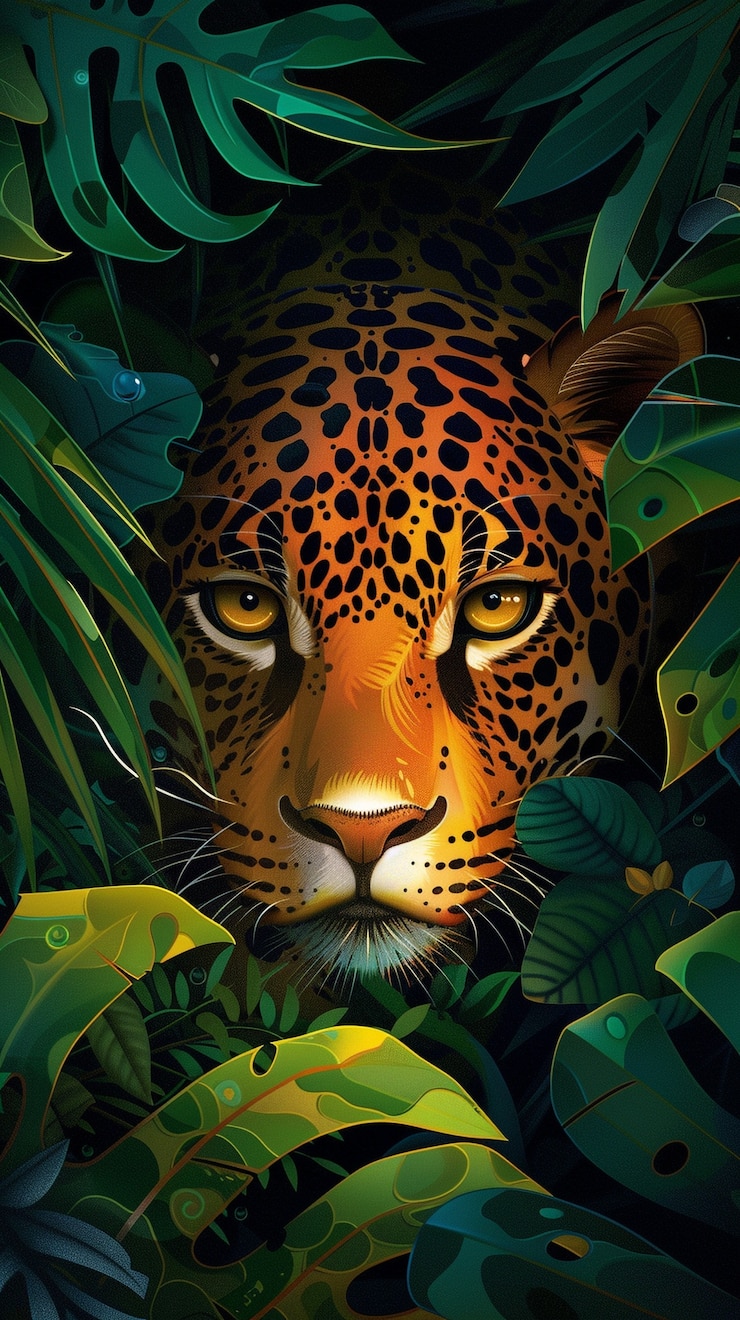 Foto gratuito el jaguar salvaje en la jungla