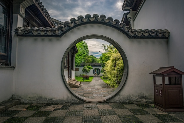 jardín viejo de china