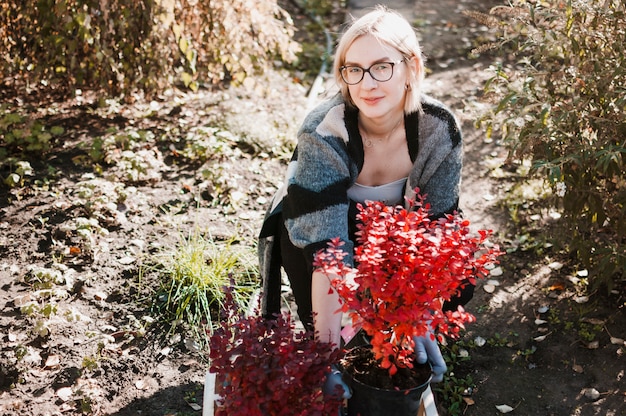 Foto gratuita jardinera