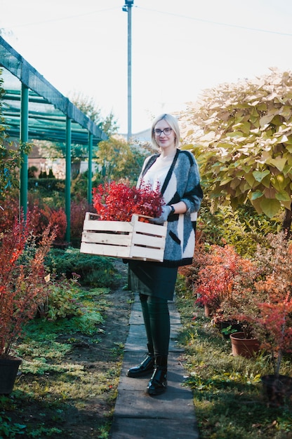 Foto gratuita jardinera