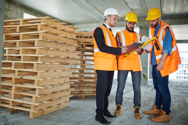 Jornada laboral de constructores