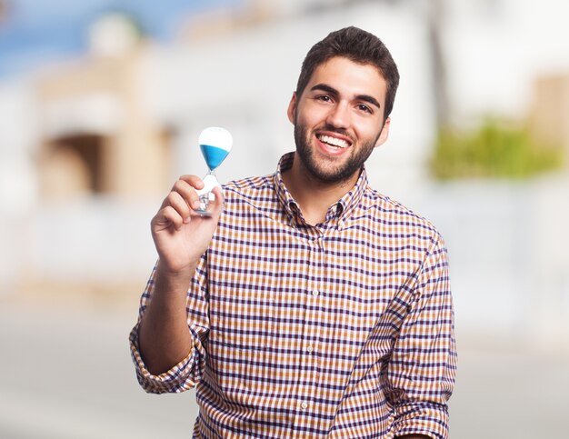 joven hombre de negocios futuro fresco