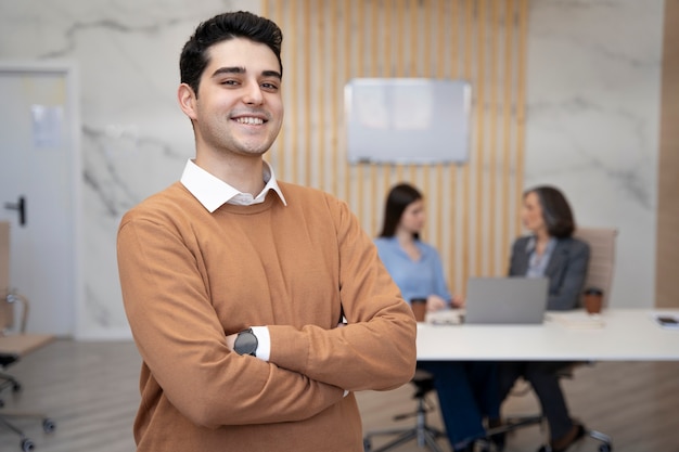 Joven en prácticas