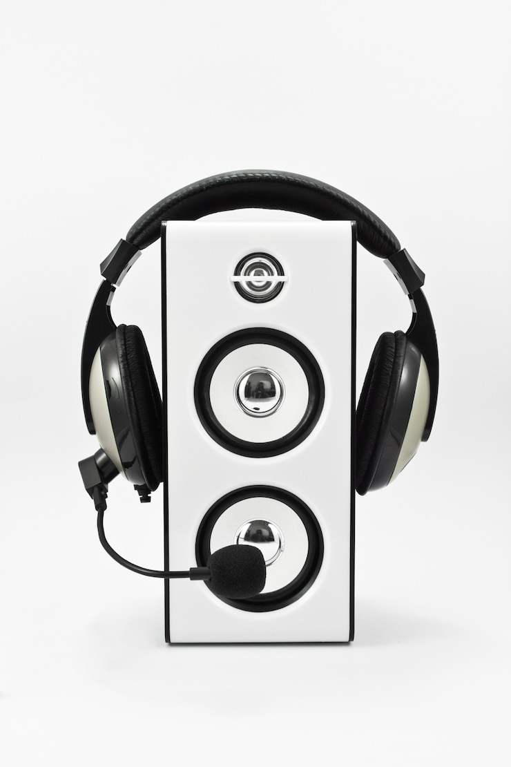 Foto gratuito jugar a bailar woofer del altavoz de voz
