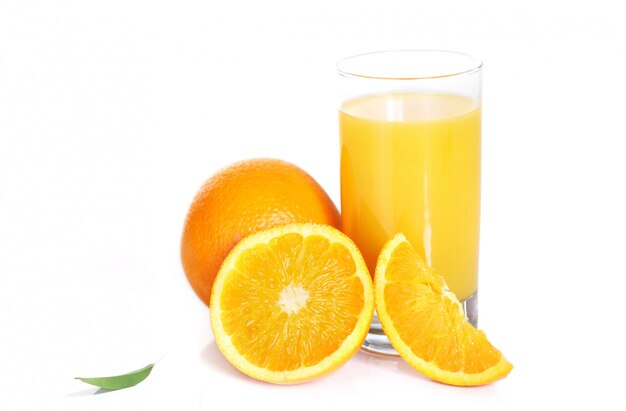 Jugo de naranja fresco