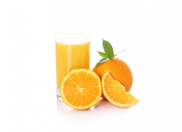 Jugo de naranja fresco