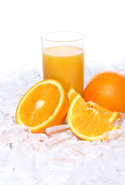 Jugo de naranja fresco