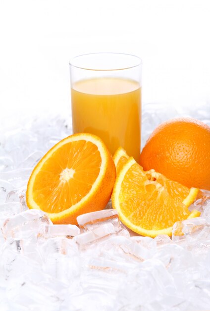 Jugo de naranja fresco