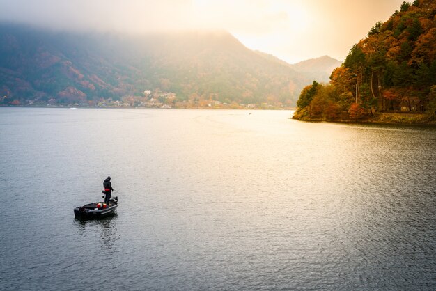 Kawaguchiko japón lago