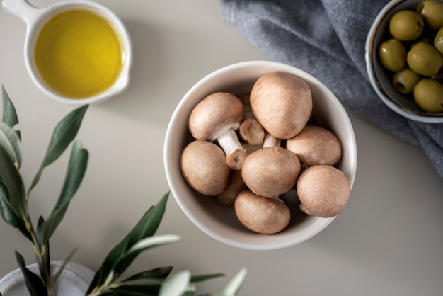 Foto gratuita keto dieta comida bodegón