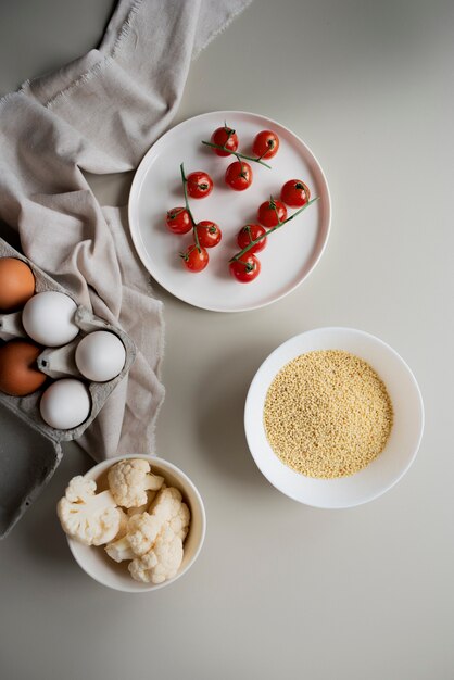 Keto dieta comida bodegón