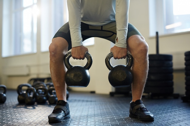 Kettlebell Lifting en gimnasio