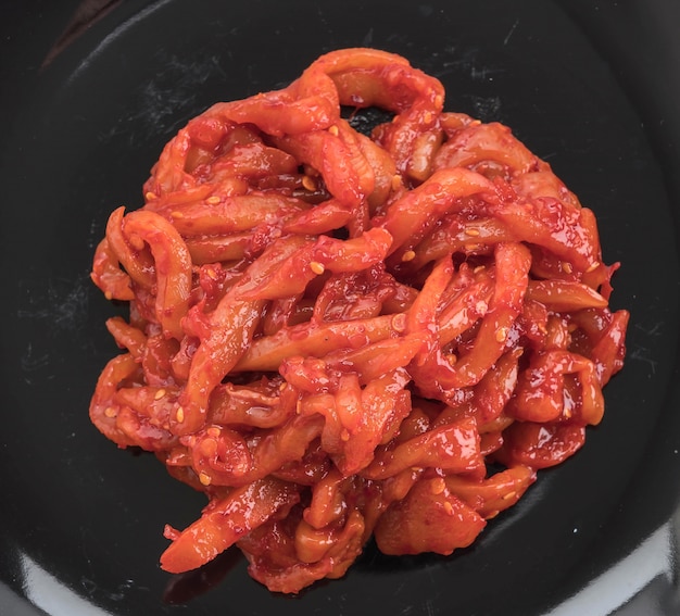 Kimchi de calamares