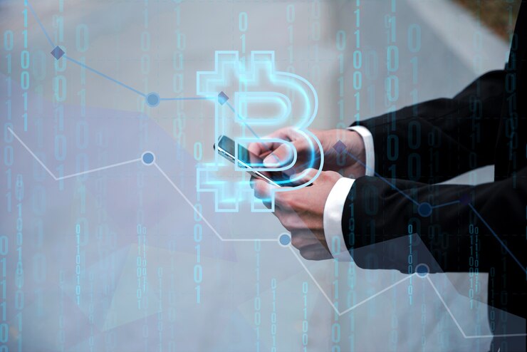 Photo Gratis konsep cryptocurrwncy yang indah
