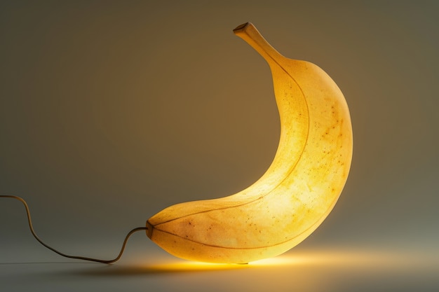 Lámpara de decoración interior inspirada en la fruta