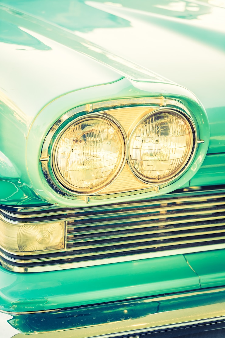 Foto gratuito lámpara de faros para automóviles
