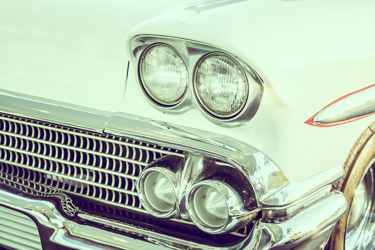 Foto gratuito lámpara de faros para automóviles