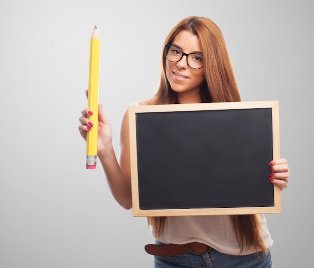 lápiz de la ciencia maestro de educación lección