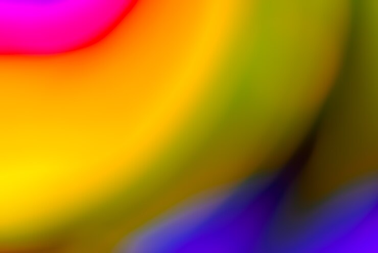 Photo Gratis latar belakang wallpaper warna-warni buram yang cerah