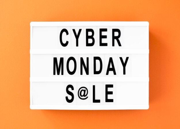 Lay Flat de caja de luz cyber monday