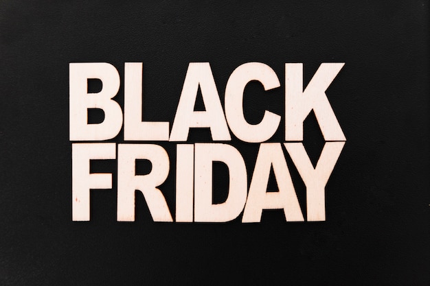 Letras de black friday