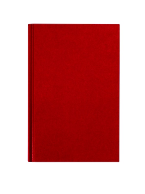 Libro con cubierta roja