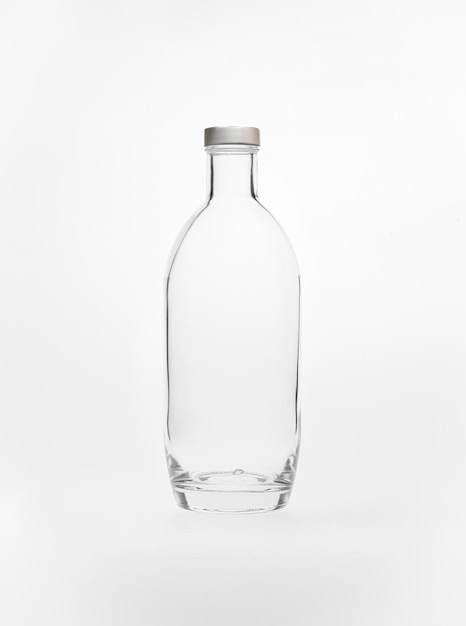 Licor de botella de destilería de vodka de vidrio