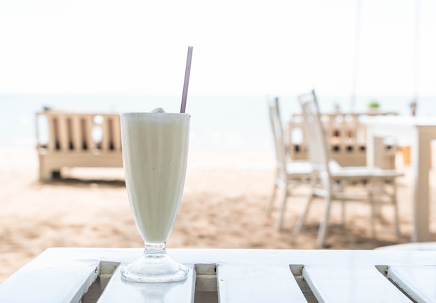 licuado de vainilla batido