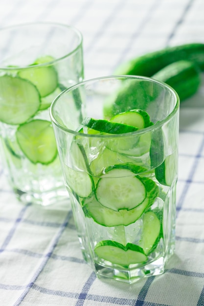 Limonada con pepino